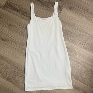 Babaton Soft White Dress